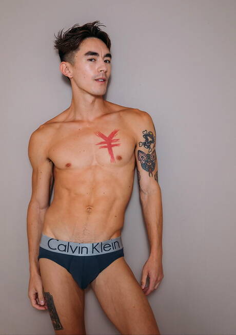 Cocky Boys: Two american guys twink Cody Seiya and beefcake Kyle Denton have anal sex