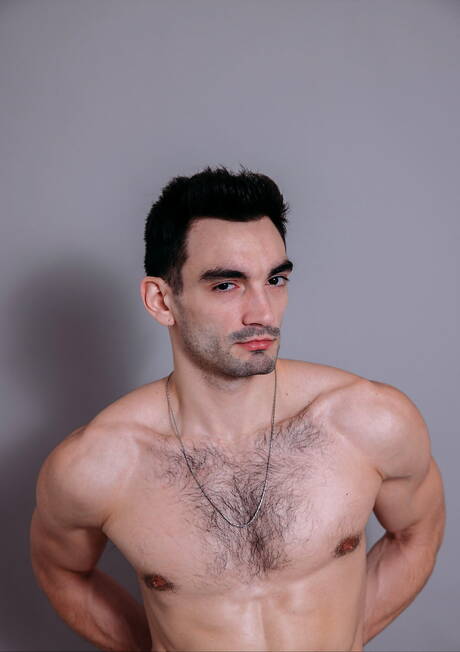 Hunky guy Gage Palmer and muscular Jack Aries in hard anal sex