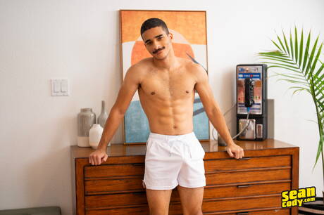 American strongman Johnny Donovan and  Joseph Hart in hot anal sex