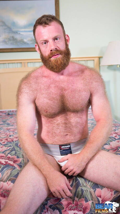 American Hairy Stud Otto Samson Posing Naked