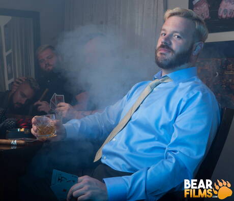 American bear John Thomas posing nude