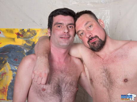 Der hinreißende Kumpel Jack Hardy und der sinnliche Kumpel Alberto Huby haben Analsex