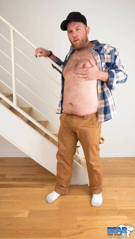 ホットなジェフ・ハートがペニスをしごく