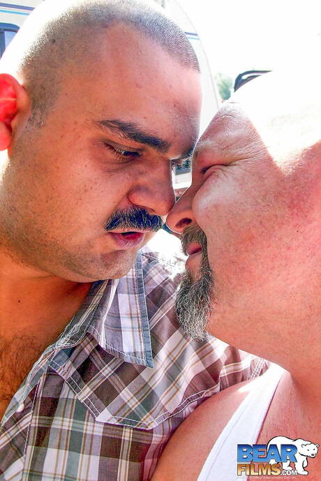 Attractive guy Adam Wolfe and beautiful guy Jaysen Wolfe have a hot couple scene