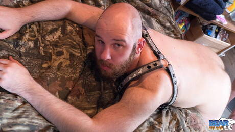 Sexy dude Bishop Sterling and attractive dude Leon Alexander have a hot couple sex