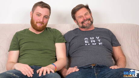 Muscular Chris Mine and american mature bear Colt Cox have a hot sex with fisting