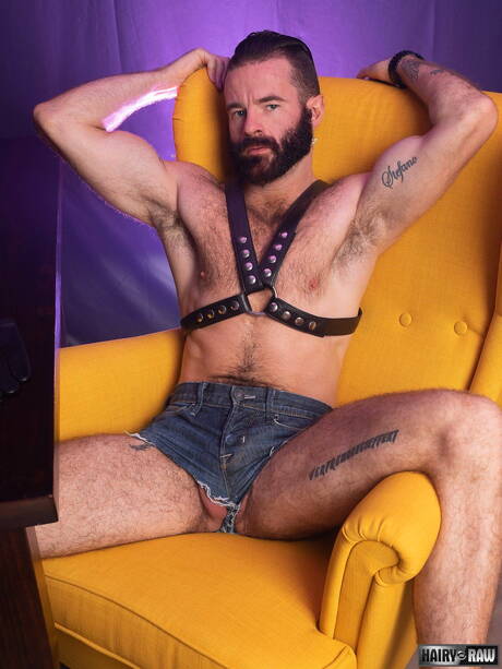 Der irische Bär Brendan Patrick zeigt einen perfekten Körper