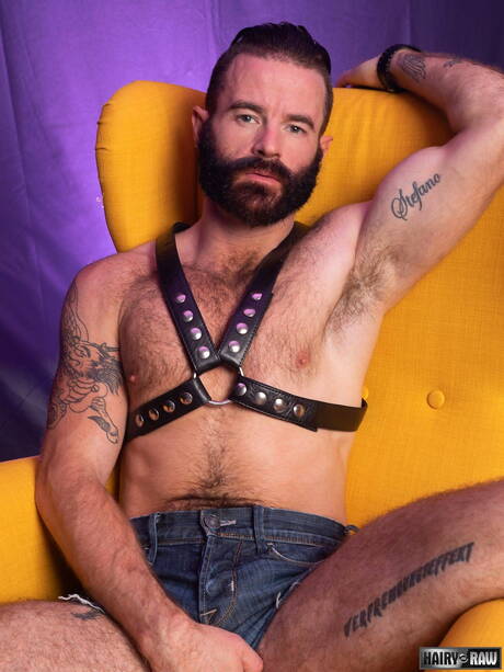 Der irische Bär Brendan Patrick zeigt einen perfekten Körper