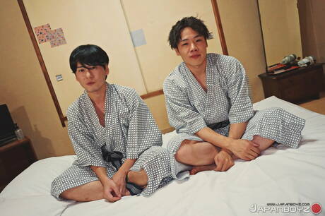 Asian Gay Network: Asian husky guy Ramu and oriental hot twink Fuji in hot ass fuck action