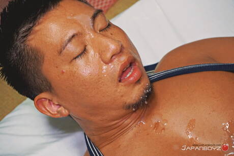 Beefy Koki 2 and muscular Reach fuck after dick sucking