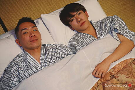 Asian Gay Network: El fornido Yuki IV y el galán Haru tienen sexo anal intenso