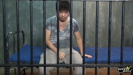 Asian pretty Myashi teasing his dick