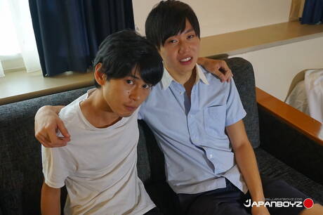 Asian Gay Network: 亞洲年輕帥哥 Fuji 和亞洲年輕帥哥 Takumi 上演熱辣情侶戲