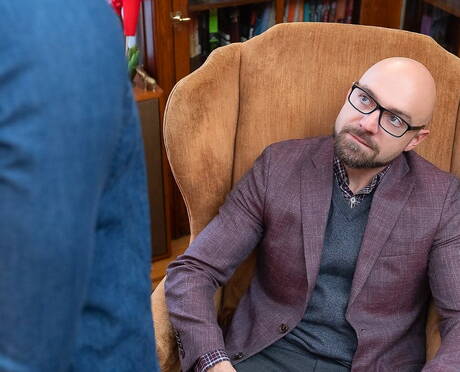 Hot american dudes bull Adam Snow and well-built Cole Blue have a hot sex