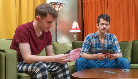 Heiße amerikanische Jungs Twink Jonah Wheeler und der junge Maxx Monroe haben einen guten Analsex