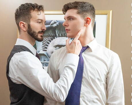 Masonic Boys: Hot american guys beautiful boy Ethan Tate and otter Tucker Barrett in hot homosexual scene