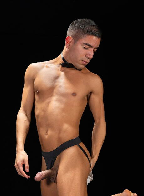 Les mecs excités Cain Marko, Dillon Stone et Milo Miles ont des relations sexuelles anales à trois