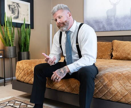 Boy For Sale: American hot bear Cain Marko and colombian young boy Milo Miles fuck after dick sucking