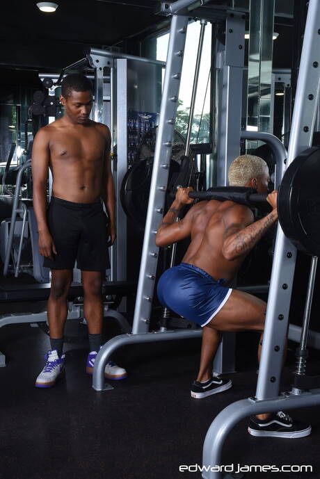 Il muscoloso Debonair e il muscoloso Mr. Ceo Longstroke si scopano il culo dopo un pompino