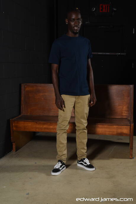 Hunk Dreezy Long and muscular Kaotic Black fuck ass after sucking cock