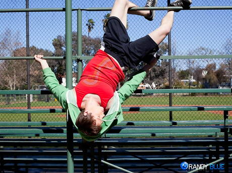 Tough guy Max Steel jerk off outdoor