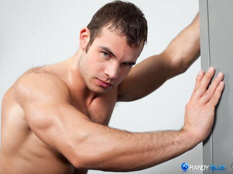 Lontra americana Abele Place che si masturba