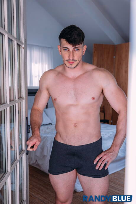 Jack Emhoff and american strongman Michael Jackman in hot ass fuck action