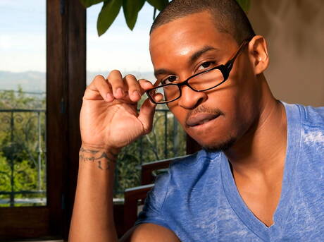 Black strong bull Jackson Kale jack off his cock