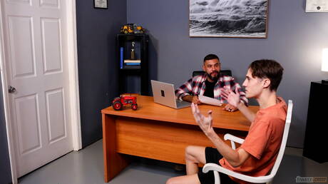 American twink Andy Adler and  Nico Bear sucking and fucking each other