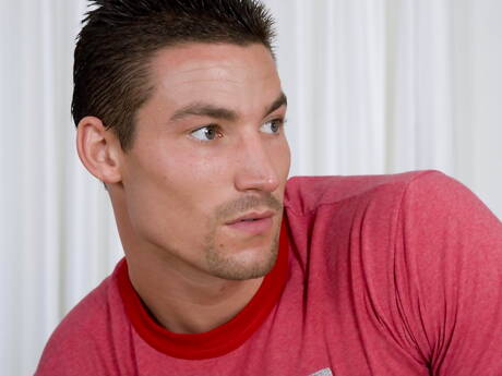 Nasty buddies Jeremy Walker, Kevin Falk and Kody Henshaw have threesome anal sex