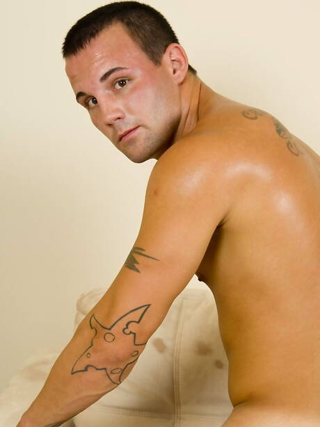 Beefy Brodie Jackson playing with dick