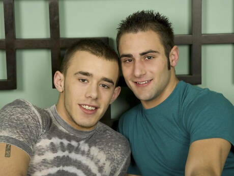 Randy Blue: American superstud Blake Riley and beefcake Will Vega in hot ass bang