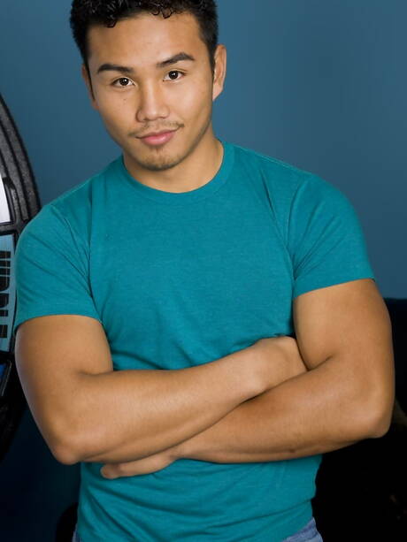 Sexy americans, sexy boy Chris Rockway and beautiful guy Johnny Angel shows a strong body