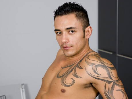 ダミアン・リオスとアメリカのマッチョなショーン・エヴェレットが熱い同性愛行為を繰り広げる