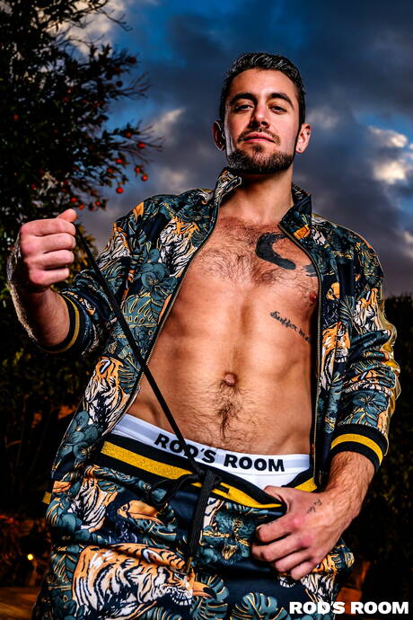 Two american boys otter Andrew Miller and superstud Dante Colle in hot anal sex outside