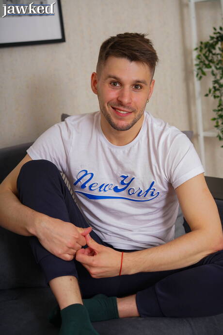 Russian beautiful boy Dmitry Osten posing naked