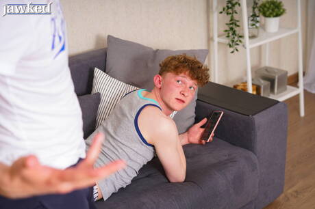 Jawked: Russian young Dmitry Osten and hunky guy Gera Richter love each other