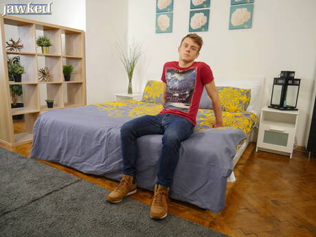 Jawked: Czech young boy Mark Troy posing naked and showing hot ass