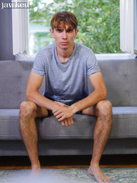 Der junge Tscheche Vincent Castle posiert nackt