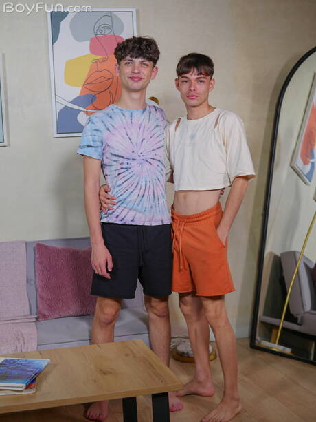 Hübsche amerikanische Jungs, hübscher Junge Jacob Buccella und schöner Junge Zayne Bright haben sich gegenseitig geknallt