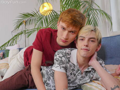 Young Angel Rivers and young dude Beno Eker love each other