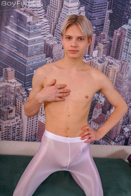 Beautiful boy Daniel Star teasing his dick