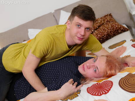 Czech pretty boy Josh Cavalin and beautiful boy Sasha Deluxe have a good anal sex