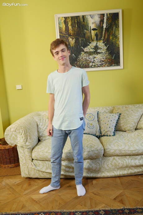 De Amerikaanse jongeman Tannor Reed laat een prachtig lichaam zien