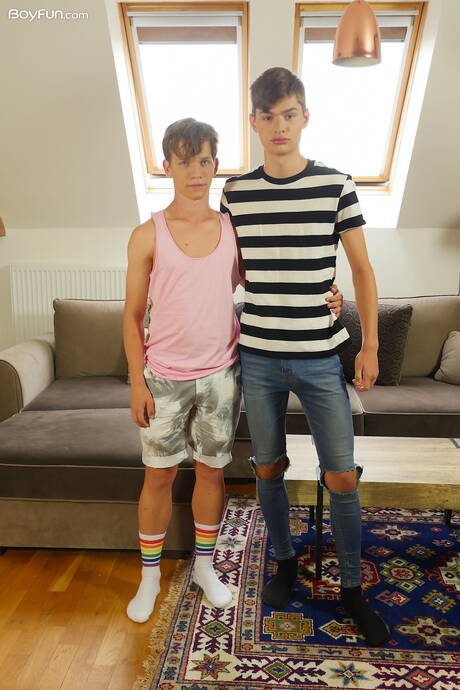 Boyfun: Hot czech dudes hot twink Curtis Cameron and twink Jacob Dolce fuck after blowjob