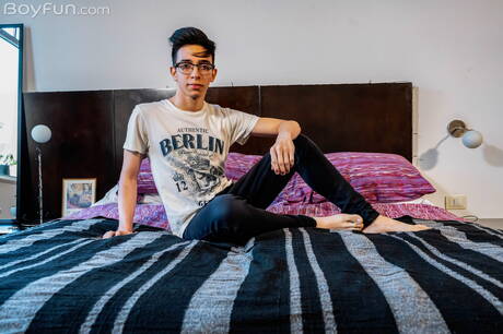 Boyfun: Latin young Antu Burghos having a pleasure