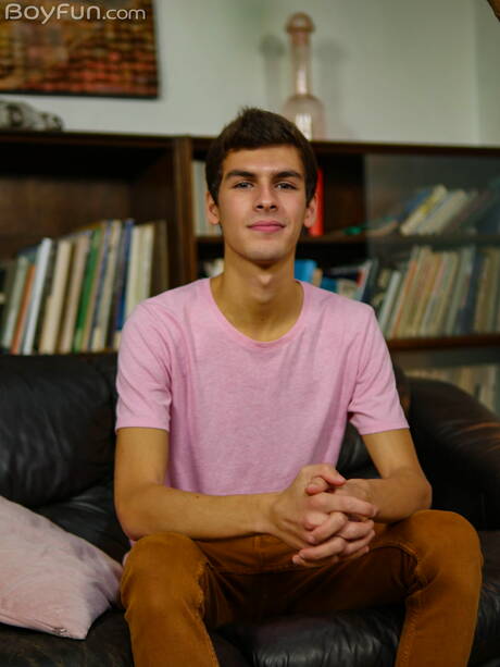 Young Theodore Wright undressing and showing hot ass