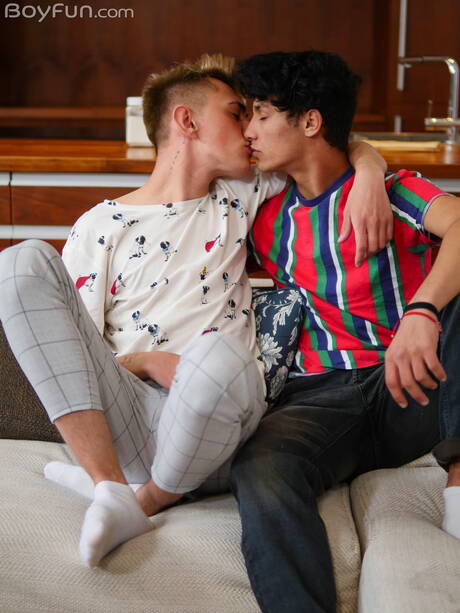 Beautiful boy Andy Ford and young Danny Garcia have a hot couple scene