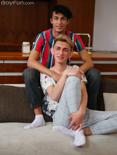 Beautiful boy Andy Ford and young Danny Garcia have a hot couple scene