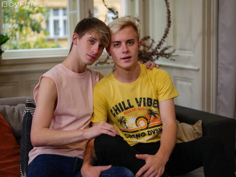 Hete twink Jamie Kelvin en twink Taylor Mason hebben goede anale seks